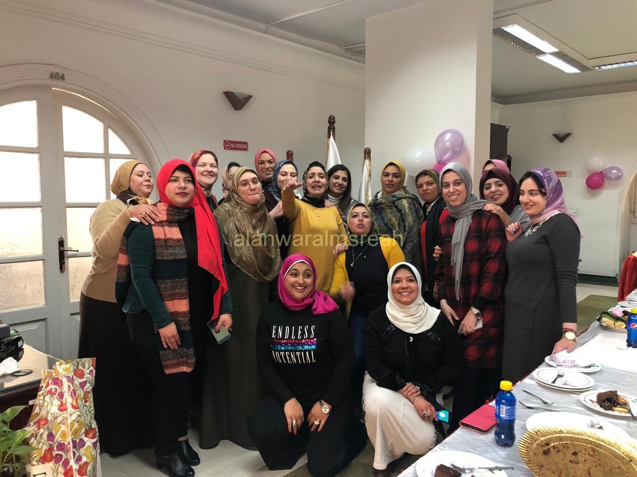 بالصور: الحمرا اويل تحتفل بعيد الام  بحضور قياداتها