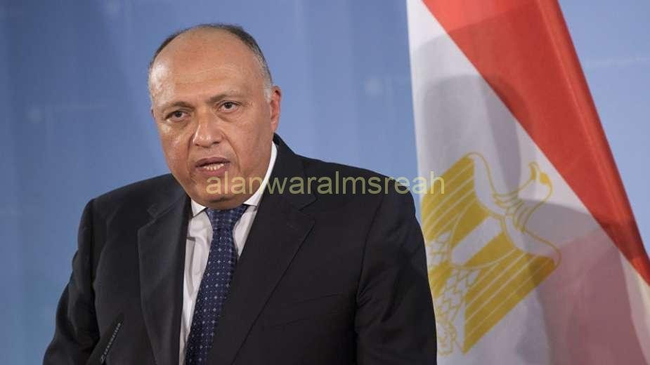 سامح شكرى يشارك فى الاجتماع التشاورى العربى بالكويت لبحث التحديات الراهنة