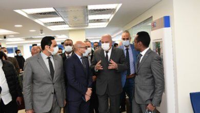 الداودى يفتتح أول فرع للبنك التجارى الدولى CIB بمدينة قنا