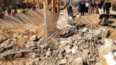 ضمن الموجة الـ 19 لإزالة التعديات .....