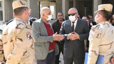 الداودي يتفقد المجمع العمراني الجديد علي غرار حي الأسمرات بمدينة قنا 