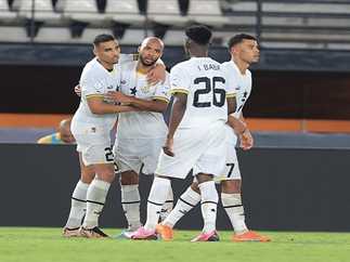 محمد قدوس يمنح غانا التقدم بالهدف الأول على منتخب مصر