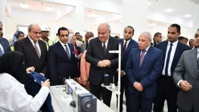 محافظ قنا ورئيس هيئة تنمية الصعيد يفتتحان المجمع الصناعي الحرفي بقرية الكرنك