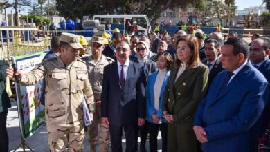 وزيرا التخطيط ومحافظ الإسكندرية يتفقدون مشروع الاستراتيجية المتكاملة