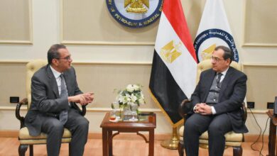 الملا يستقبل رئيس اديس للحفر