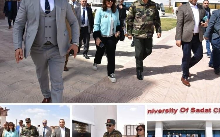 إنجازات كبري بمشروعات جامعة مدينة السادات بفترة زمنية قصيرة كتب : ماهر بدر شهدت جامعة مدينة السادات الجديدة إنجازات كبري بمشروعاتها خلال فترة زمنية قصيرة بفضل جهد القائمين عليها وشركاء النجاح من جهاز مشروعات الخدمة الوطنية والمخابرات العامة وشركة الإنتاج الحربي للمشروعات تفقد اللواء مهندس هيثم علي زكي مساعد الوزير للمشروعات القوميه نيابة عن الدكتور محمد أيمن عاشور وزير التعليم العالي والبحث العلمى وبرافقة الدكتورة شادن معاويه رئيس جامعه مدينة السادات وأعضاء مجلس الجامعة بأفتتاح وتفقد 9 مشروعات كبري بجامعة مدينة السادات . جاء ذلك بحضور اللواء ا.ح. طارق سعد زغلول مفوض جهاز مشروعات الخدمة الوطنية واللواء رامى عزيز مفوضا عن المخابرات العامه نيابة عن المهندس سيد فاروق البارود و اللواء ماجد سليمان السرتي رئس مجلس إدارة شركة الإنتاج الحربي للمشروعات و مهندسي مكتب النيل الهندسي الاستشاري المصمم والمشرف علي المشروع. تأتى تلك الافتتاحات تنفيذا لتوجيهات الرئيس عبد الفتاح السيسى رئيس الجمهورية القائد الأعلى للقوات المسلحة ووفقا لرؤية الدولة 2030 لتحقيق التنمية المستدامة وخطة تطوير الجامعات المصرية. قام اللواء مهندس هيثم علي زكي بأفتتاح فصول كلية السياحة ( أ ) تنفيذ مشروعات جهاز الخدمة الوطنية وأفتتاح أعمال البنية التحتية والشبكات كلية السياحة والفنادق بالجامعة تنفيذ شركة كير للمقاولات وأفتتاح المطبخ التعليمي لكلية السياحة والفنادق تنفيذ شركة الإنتاج الحربي للمشروعات وتفقد اعمال مشروع التدعيم والترميم لمبانى كلية الطب البيطرى تنفيذ شركة الإنتاج الحربي للمشروعات كما تفقد اعمال البنية التحتية والشبكات كلية الطب البيطرى تنفيذ جهاز مشروعات الخدمة الوطنية وتفقد اعمال مشروع البنية التحتية والشبكات كلية الحقوق تنفيذ شركة الإنتاج الحربي للمشروعات وتفقد اعمال البنية التحتية والشبكات كلية التجارة تنفيذ شركة كير للمقاولات والصيانة كما تفقد اعمال مبنى المعامل المركزية تنفيذ جهاز مشروعات الخدمة الوطنية . من جانبه أكد اللواء مهندس هيثم على زكي مساعد وزير التعليم العالي والبحث العلمى للمشروعات أن ما نشاهده اليوم في جامعة السادات إنجاز كبير جدا بكل المقاييس ويأتي تنفيذا لتوجيهات القيادة السياسية وخطة وزارة التعليم العالي للتوسع في إنشاء الجامعات بمختلف المحافظات. أضاف اللواء هيثم أن المشروعات التي تم افتتاحها اليوم جاءت لكي نجني ثمار الاستثمارات التي تم ضخها في الجامعة حيث انه من المستهدف التوسع في إنشاء بعض الكليات مثل كلية الهندسة وكلية الطب البشري داخل الجامعة لاستيعاب اعداد جديدة من الطلاب خلال الفترة المقبلة. أوضح اللواء مهندس هيثم علي زكي أن الدولة حريصة كل الحرص علي رسم مستقبل أفضل لأبنائنا الطلاب وتوفير كل الدعم لهم وخلق البيئة التكنولوجية المناسبة التي تساعدهم علي الابداع والتفوق بما يعود بالنفع على الوطن. من جانبها توجهت الدكتورة شادن معاوية رئيس جامعة مدينة السادات بالشكر الي الدولة والقيادة السياسية علي الدعم والمساندة كما تشكر قيادات الجامعة السابقة ومجهوداتهم حتي تخرج تلك المباني اليوم الي النور من اجل خدمة ابناؤنا الطلاب والمجتمع وتقديم مستوي تعليمي عالي الجودة. أضافت أن استكمال البنية التحتية للعديد من المشروعات داخل الجامعة اليوم ترجع اهميته انه اصبح بمقدورنا استخدام الطرق وباقي الخدمات مثل المياة والكهرباء في مباني الجامعة المختلفة لكي يستطيع الطلاب تأدية العام الدراسي بكل سهولة ويسر. أوضحت دكتورة شادن معاوية أن مساحة الجامعة تبلغ ٥٠٠ فدان وكانت المبان القديمة هي التي داخل الخدمة فقط وكنا نعمل علي ترميمها ولكن اليوم اصبح لدي الجامعة العديد من المبان الجديدة تم انجاز ٧٠% من الاعمال بها وقريبا سوف يتم افتتاحها بشكل نهائي لكي يكون بإمكاننا افتتاح كليات جديدة. من جانبه قال اللواء ا.ح. طارق سعد زغلول مفوض جهاز مشروعات الخدمة الوطنية يعتبر جهاز مشروعات الخدمة الوطنية من الاجهزة الهامة بالدولة حيث يتكون من أكثر من سبعون شركة في مجالات مختلفة تخدم القوات المسلحة في المقام الاول حتى تخفف من على الدولة مطالب قواننا المسلحة وما يفيض والتوجه لدعم المجتمع المدنى وتخفف الضغط على الدولة في ظل الظروف التي تمر بها ومن هذه المساعدة التي تقوم بها المعاونة في إنشاء الجامعات الجديدة لان لدينا كوادر فنية وخبرات في مجال المقاولات ولدينا شركات مقاولات على مستوى عالى من الكفاءة ولديها قدرات تجعلها تنجز المشروعات المخطط لها والاستشاريين والمهندسين الاكفاء لمتابعة المشروعات. كما قام اللواء رامى عزيز مفوضا عن المخابرات العامه وممثلا عن شركه كير للمقاولات والصيانه المنفذه لمشروع البنيه التحتييه والشبكات بكليه السياحه والفنادق بافتتاح اعمال المشروع لدخوله الخدمه للجامعه وتغطيه مرافق الكليه وتوسعاته المستقبليه بمسطح ٢١ فدان. قام سيادته بتفقد اعمال البنيه التحتيه والشبكات لكليه التجاره بمسطح ٣٤ فدان وطالب بمزيد من العمل لسرعه انهاء المشروع ودخوله الخدمه للجامعه. قد ابدي مفوضا شركه الانتاج الحربي للمشروعات سعادتهما بالتعاون مع الجامعه حيث ان وزارة الانتاج للحربي هي اليد اليمنى للقوات المسلحة دائما وابداً وهي التي تقوم بتخفيف كامل الاعباء عن الدولة واجهزتها من خلال تعاونها الدائم والمستمر مع القطاع المدني. اوضحا ان الانتاج الحربي ووحداته لا يدخرون جهداً في التعاون دائما وابداً مع جميع الوزارات ومنها وزارة التعليم العالي .