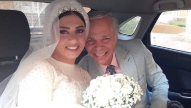 محمود عامر وزوجته