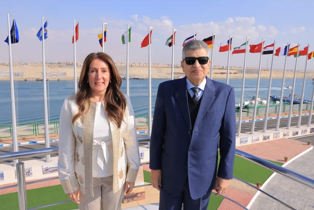 الفريق أسامة ربيع يبحث سبل التعاون مع سفيرة الولايات المتحدة الأمريكية بالقاهرة