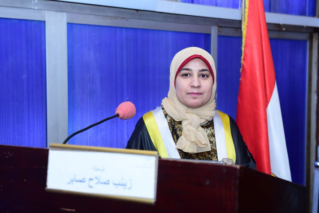 النعماني يشهد فعاليات مناقشة رسالة ماجستير عن "الحركات الصوتية في سورة الأنعام" بقسم اللغة العربية بآداب سوهاج