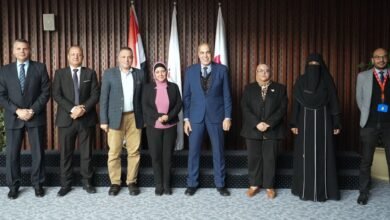 وفد من مدارس ستيم للمتفوقين يزور الجامعة اليابانية