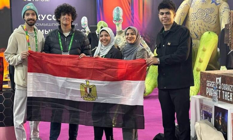 الوفد المصري المشارك في فعاليات المهرجان العالمي للشباب في سوتشي