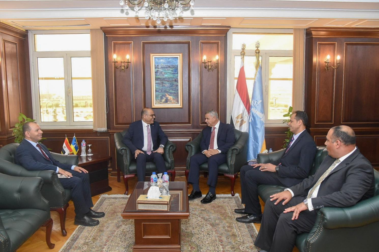 في بداية زيارته للإسكندرية..  محافظ الإسكندرية يستقبل وزير العمل.. ويبحثان الملفات ذات الاهتمام المشترك