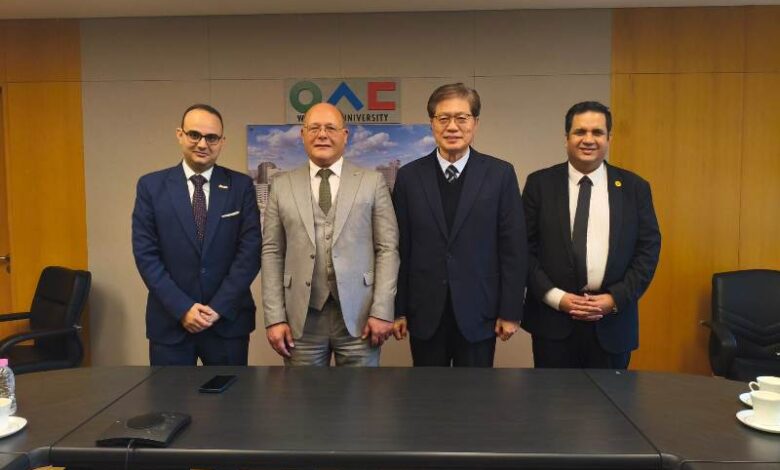 رئيس جامعة سوهاج: تعاون أكاديمي دولي مع جامعة Woosong الكورية