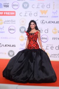 نرمين الفقي وجومانا مراد يتألقن في افتتاح مهرجان القاهرة السينمائي الـ46 