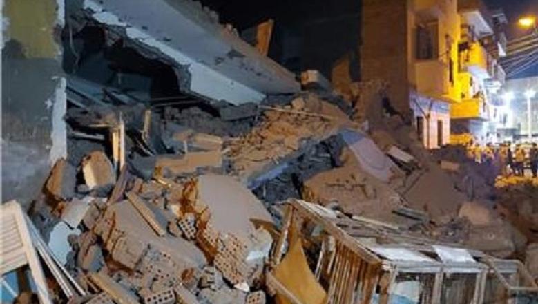 انفجار غامض يطيح بعقار في إمبابة.. والشكوك تتجه لتسرب غاز من أسطوانة بوتاجاز