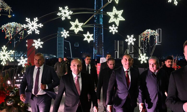 رئيس الوزراء يشارك المحتفلين بالعام الجديد في احتفالية شركة العاصمة الجديدة