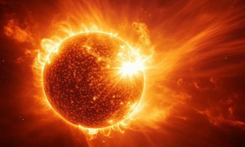 عاصفة شمسية واحدة قد تضع حدًا للسفر إلى الفضاء