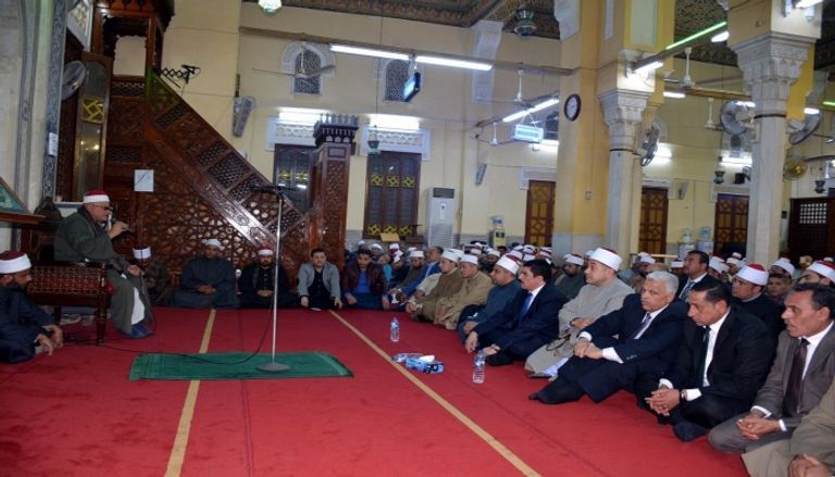 احتفالية الأزهر بليلة النصف من شعبان