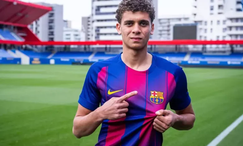 موعد أول ظهور رسمي لحمزة عبد الكريم مع برشلونة والقنوات الناقلة