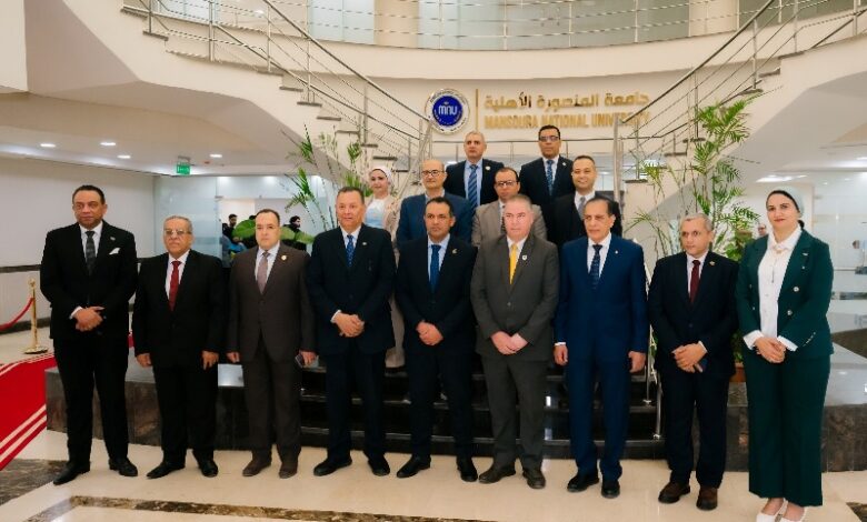 انطلاق الملتقى الهندسي والدولي بجامعة المنصورة الأهلية لتعزيز الابتكار وربط التعليم بالصناعة